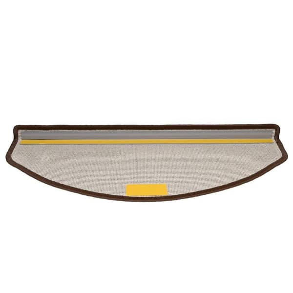 vidaXL trappemåtter 20 stk. 65x24x4 cm mørkebrun