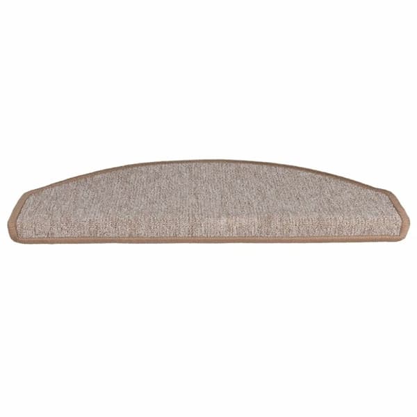 vidaXL Trappematter 20 stk lysebrune 65x24x4 cm