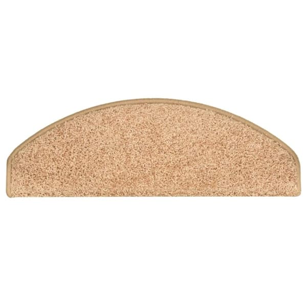 vidaXL trappemåtter 30 stk. 65x21x4 cm guldfarvet