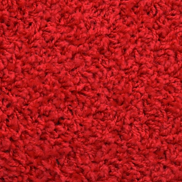 vidaXL trappemåtter 30 stk. 65x21x4 cm rød