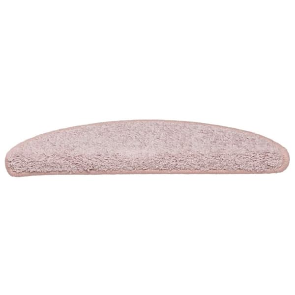 vidaXL trappemåtter 30 stk. 56x17x3 cm lyserød