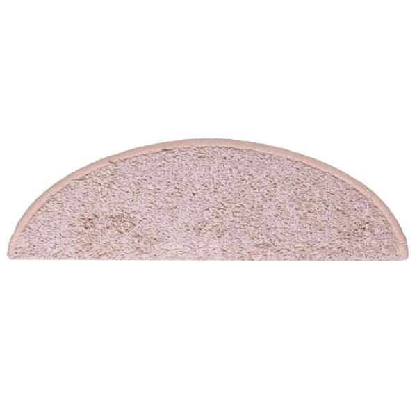 vidaXL trappemåtter 30 stk. 56x17x3 cm lyserød