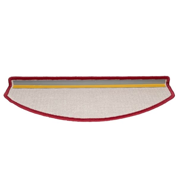 vidaXL trappemåtter 20 stk. 65x24x4 cm bordeauxrød