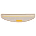 Miniatyrbilde 4 av 8: vidaXL Trappematter 30 stk krem 56x17x3 cm