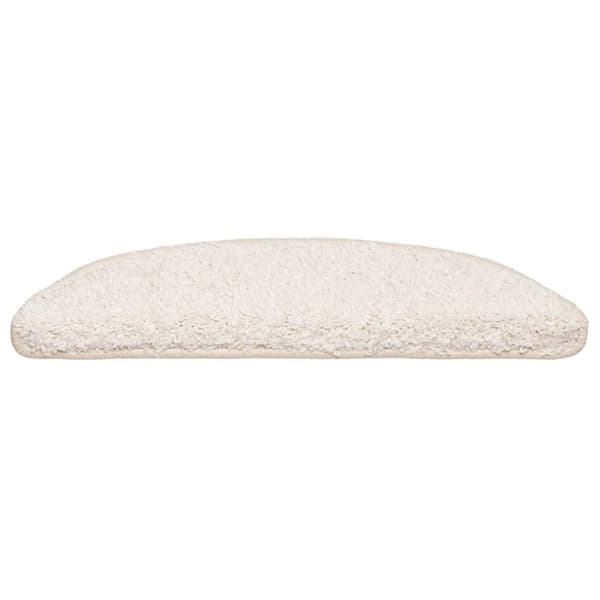 vidaXL Trappematter 30 stk hvit 56x17x3 cm