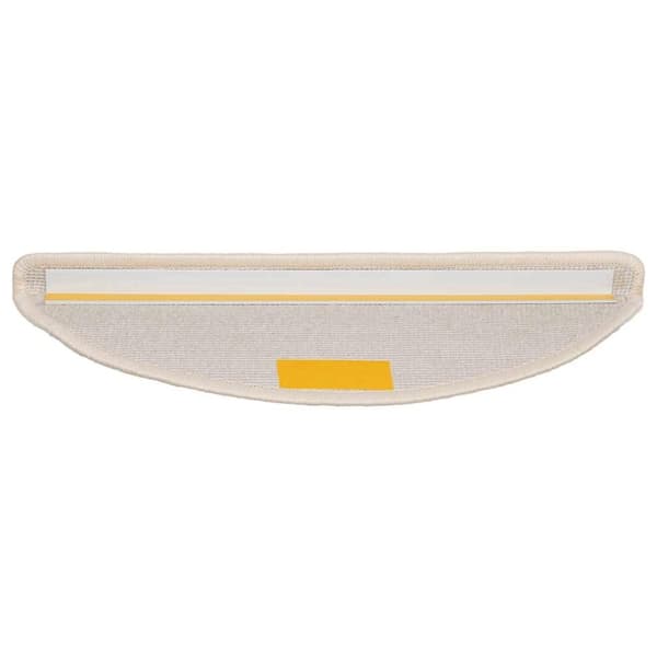 vidaXL Trappematter 30 stk hvit 56x17x3 cm