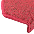 Miniatyrbilde 6 av 8: vidaXL Trappematter 20 stk bordeaux rød 65x24x4 cm