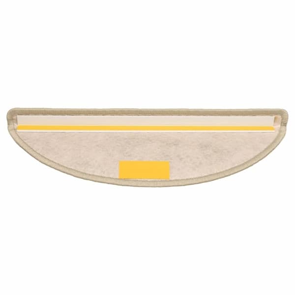 vidaXL Selvklebende trappematter sisal 30 stk 56x17x3 cm lysegrønn