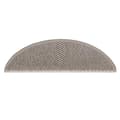 Miniatyrbillede 5 af 8: vidaXL selvklæbende trappemåtter 30 stk. 56x17x3 cm sisal-look sølv