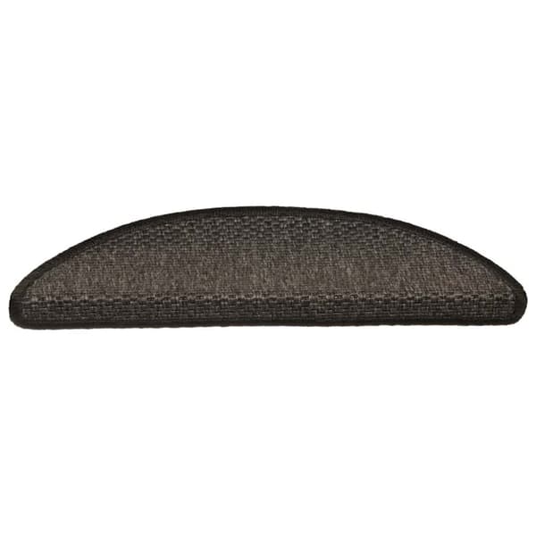 vidaXL selvklæbende trappemåtter 30 stk. 56x17x3cm sisal-look antracit
