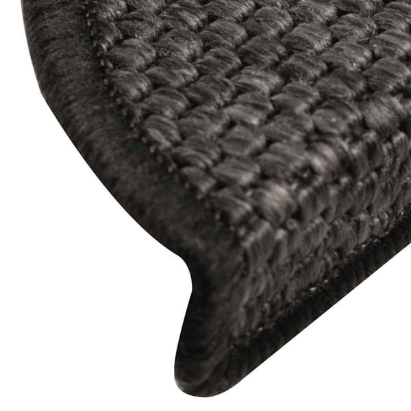 vidaXL selvklæbende trappemåtter 30 stk. 56x17x3cm sisal-look antracit