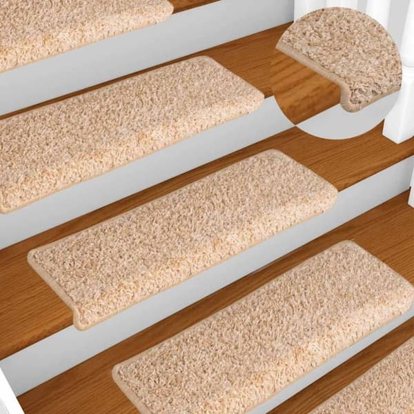 vidaXL Trappematter 30 stk 65x21x4 cm gull