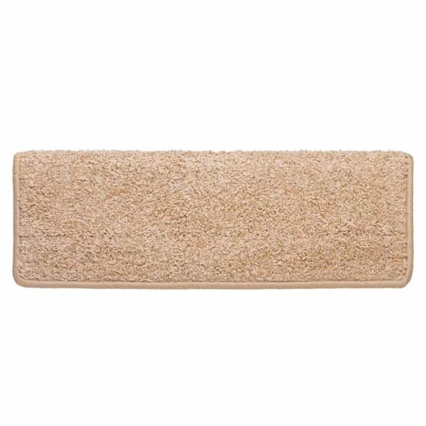 vidaXL trappemåtter 30 stk. 65x21x4 cm guldfarvet