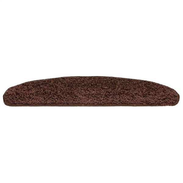 vidaXL Trappmattor 20 st Brun 65x21x4 cm