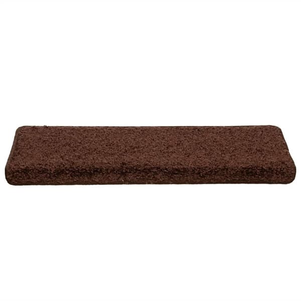 vidaXL trappemåtter 30 stk. 65x21x4 cm brun