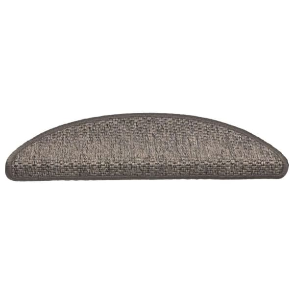 vidaXL Selvklebende trappematter sisal 30 stk 56x17x3 cm brun beige