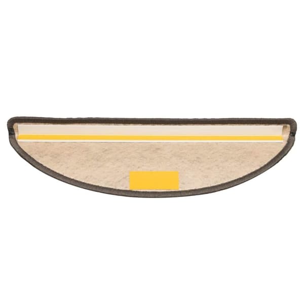 vidaXL Selvklebende trappematter sisal 30 stk 56x17x3 cm brun beige