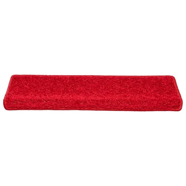 vidaXL Trappematter 20 stk 65x21x4 cm rød