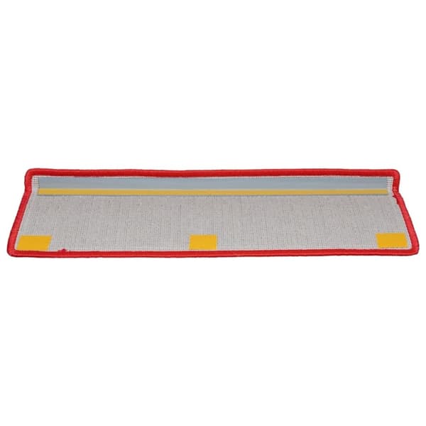 vidaXL Trappematter 20 stk 65x21x4 cm rød
