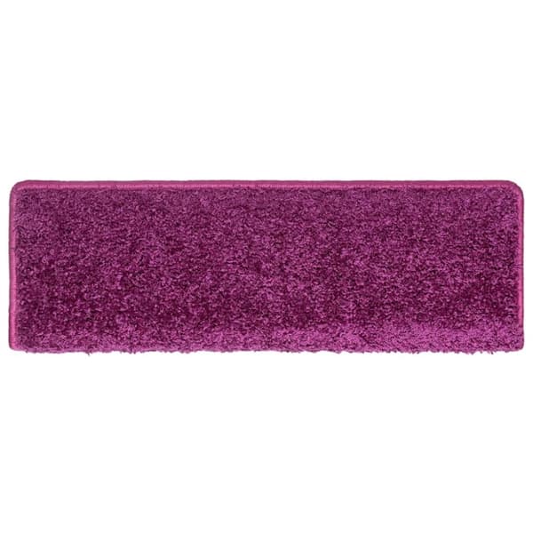 vidaXL Trappematter 30 stk 65x21x4 cm lilla