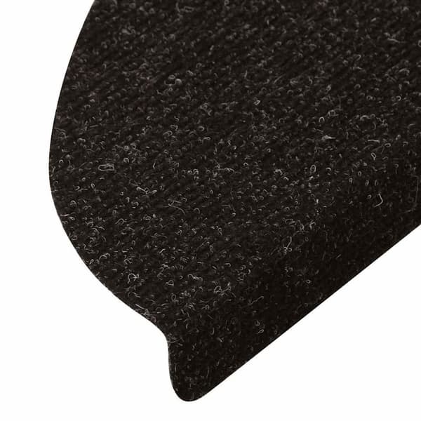 vidaXL selvklæbende trappemåtter 30 stk. 56x17x3 cm antracitgrå