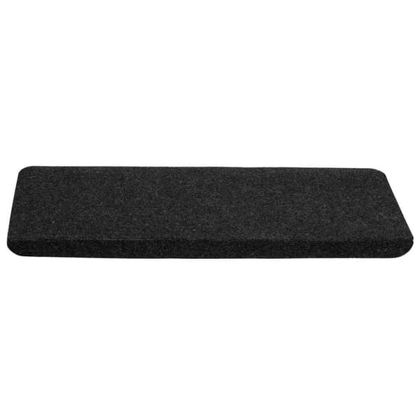 vidaXL Selvklebende trappematter 30 stk svart 65x24,5x3,5 cm