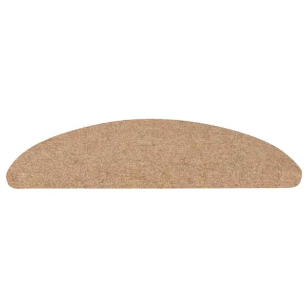vidaXL selvklæbende trappemåtter 20 stk. 65x22,5x3,5 cm beige