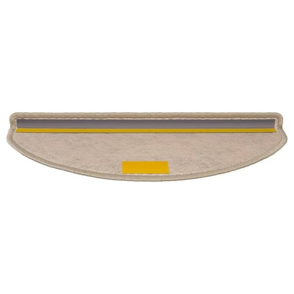 vidaXL selvklæbende trappemåtter 30 stk. 65x21x4 cm sisal-look beige
