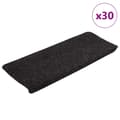 Pikkukuva 1 / 8: vidaXL Porrasmatot Itsekiinnittyvät 30 kpl Antrasiitti 65x24,5x3,5 cm