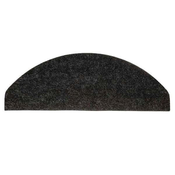 vidaXL selvklæbende trappemåtter 30 stk. 65x22,5x3,5 cm antracitgrå