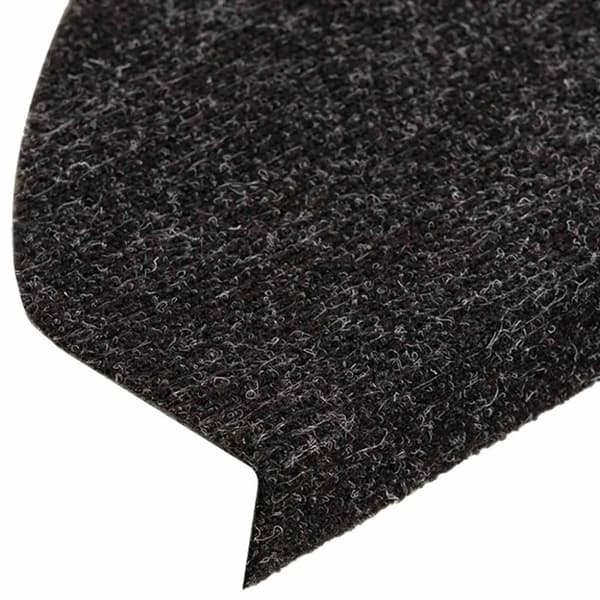 vidaXL selvklæbende trappemåtter 30 stk. 65x22,5x3,5 cm antracitgrå