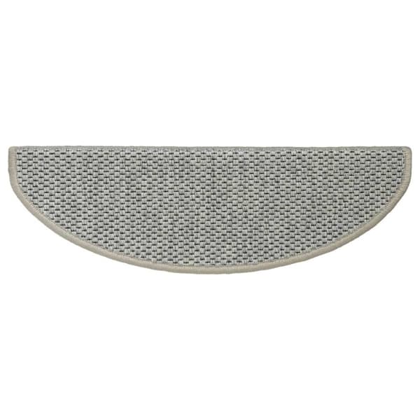 vidaXL Trappmattor självhäftande sisal-look 30 st 65x21x4 cm ljusgrön