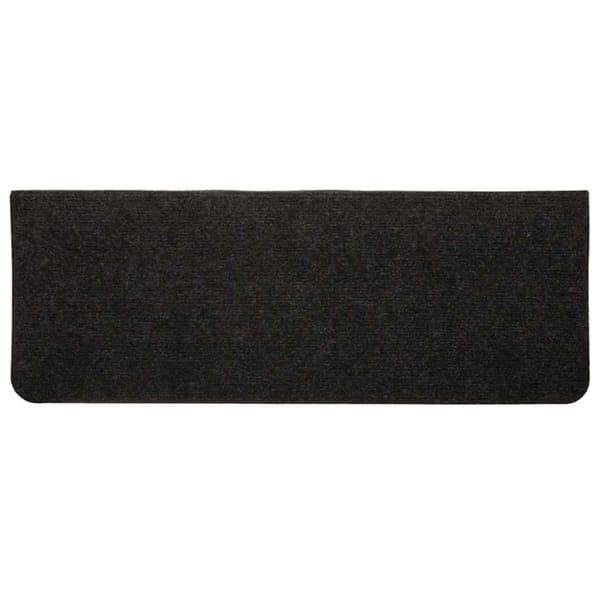 vidaXL selvklæbende trappemåtter 30 stk. 65x24,5x3,5 cm sort