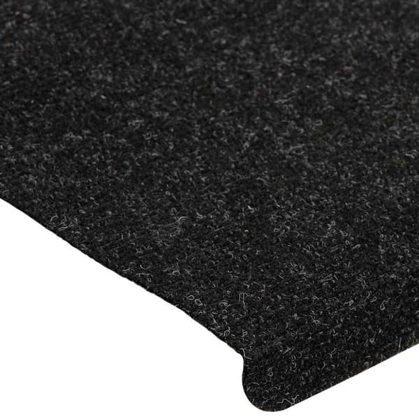 vidaXL Selvklebende trappematter 30 stk antrasitt 65x24,5x3,5 cm