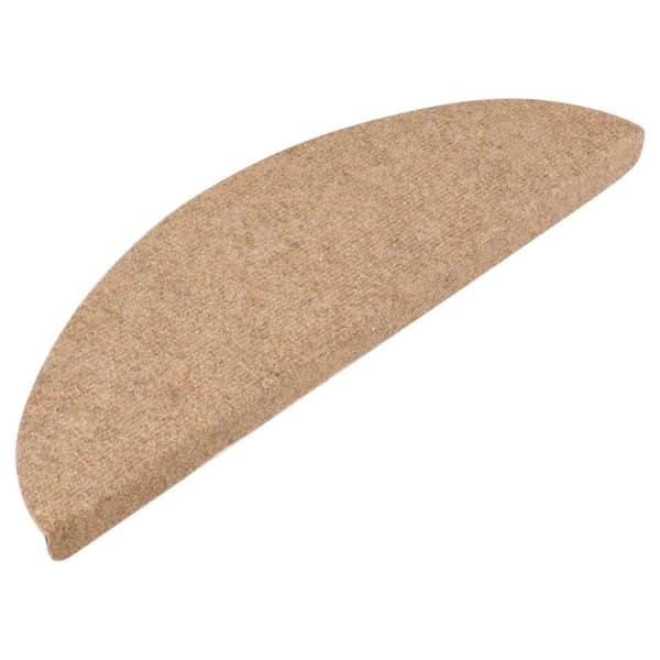 vidaXL Selvklebende trappematter 20 stk beige 56x17x3 cm