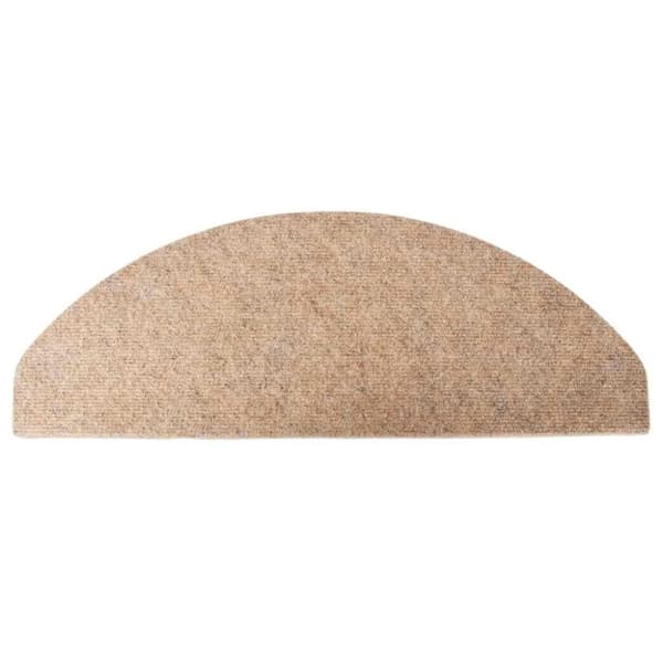 vidaXL Selvklebende trappematter 30 stk beige 65x22,5x3,5 cm