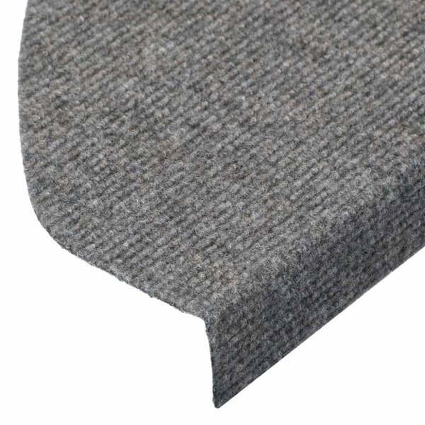 vidaXL selvklæbende trappemåtter 30 stk. 65x22,5x3,5 cm grå