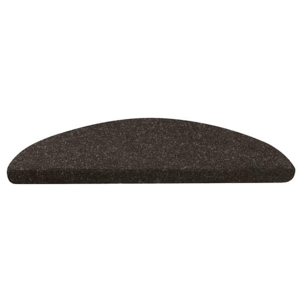 vidaXL Itsekiinnittyvät porrasmatot 20 kpl antrasiitti 65x22,5x3,5 cm