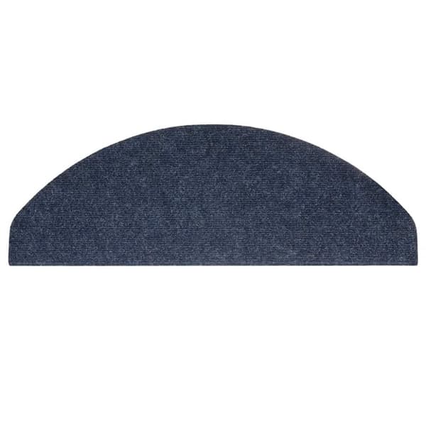 vidaXL Selvklebende trappematter 30 stk blå 65x22,5x3,5 cm