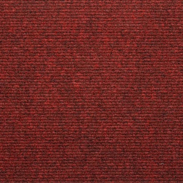 vidaXL selvklæbende trappemåtter 30 stk. 65x24,5x3,5 cm rød