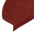 Miniatyrbillede 7 af 8: vidaXL selvklæbende trappemåtter 30 stk. 65x22,5x3,5 cm rød