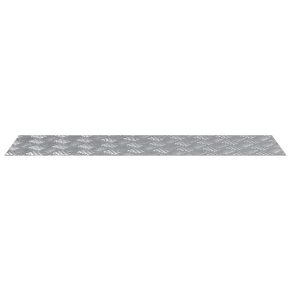 vidaXL Alumiiniset Kuutiolevyt 4 kpl Liukumattomat 100x30 cm