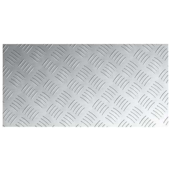 vidaXL Sølv Metal 60 x 30 x 0.3 cm Skridsikre Trappetrin Rektangulære