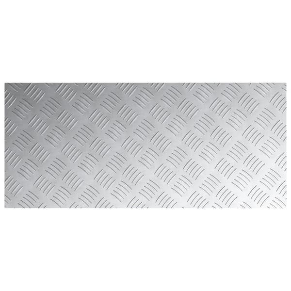 vidaXL Alumiiniset Tarkistuslevyt 2 kpl Liukumaton 90x40 cm