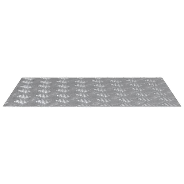 vidaXL alumiiniset tarkkuuslevyt 2 kpl liukumattomina 70x50 cm