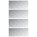 Miniatyrbilde 3 av 9: vidaXL Aluminium frekventplater 4 stk anti-glid 70x30 cm