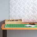 Miniatyrbillede 4 af 9: vidaXL Sølv Aluminium 40 x 20 x 0.2 cm Skridsikker Trappetrin