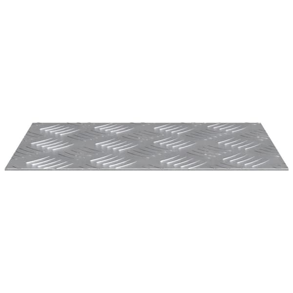 vidaXL Alumiiniset tarkastuslevyt 4 kpl Liukumaton 30x20 cm