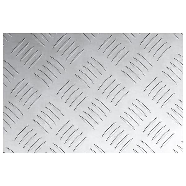 vidaXL Alumiiniset tarkastuslevyt 4 kpl Liukumaton 30x20 cm