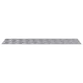 Miniatyrbilde 5 av 9: vidaXL Aluminiums Sjekkplater 2 stk Antiskli 100x30 cm